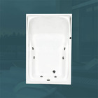 BANHEIRA DUPLA AMAZONIA COM HIDRO EM ACRILICO (1,09 x 1,39 x