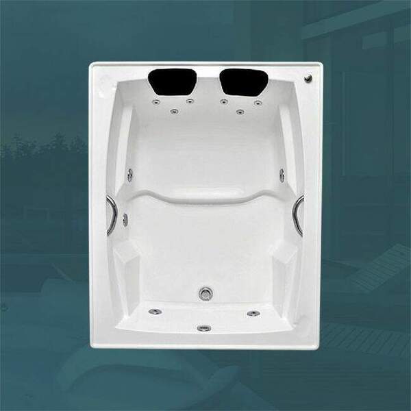 BANHEIRA DUPLA AUSTRIA COMPLETA COM HIDRO (1,15 x 1,43 x 0,43