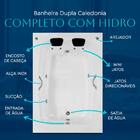 Banheira Dupla Caledonia COMPLETA com hidromassagem em acríli