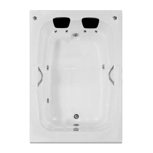 Banheira Dupla Caledonia COMPLETA com hidromassagem em acríli