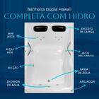 Banheira Dupla Hawaii Completa com hidromassagem em acrílico