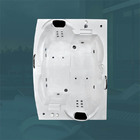 Banheira Dupla Lyon Completa Com Hidro Em Acrílico (1,43 x 1,