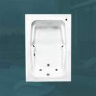 Banheira Dupla Madrid Com Hidro (1,20 x 1,70 x 0,44) 110 v