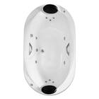 Banheira Dupla Pequim Completa com hidromassagem em acrílico