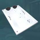 Banheira Dupla Supreme Completa Com Hidro Em Acrílico (1,20 x