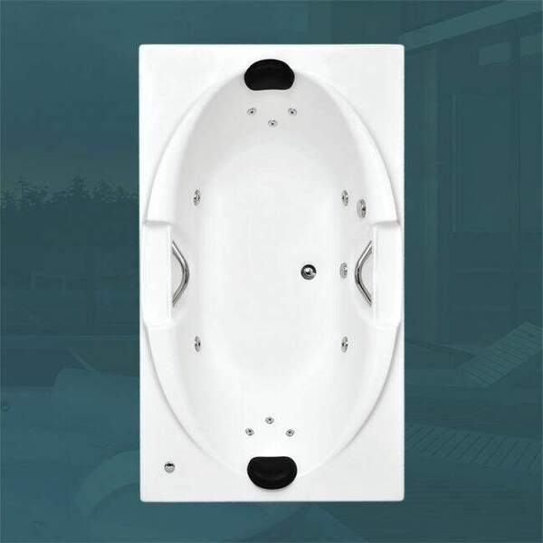 Banheira Dupla Valência Completa Com Hidro (1,10 x 1,89 x 0,4