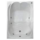 Banheira Dupla Verona Com Hidro Em Acrílico (1,19 x 1,69 x 0,