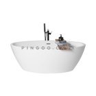 Banheira Freestanding Imersão Acrílico 169,5 cm Rubi Pingoo.c