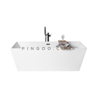 Banheira Freestanding Imersão Acrílico 180 cm Safira Pingoo.c