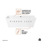 Banheira Freestanding Imersão Acrílico 180 cm Safira Pingoo.c