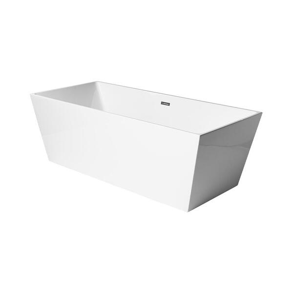 Banheira Freestanding Imersão Acrílico 180 cm Safira Pingoo.c