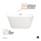 Banheira Freestanding Imersao Aragonita Pingoo.casa - Branco