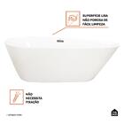 Banheira Freestanding Imersao Ipameri Pingoo.casa - Branco