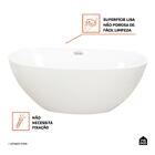 Banheira Freestanding Imersao Juqueri Pingoo.casa - Branco