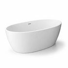 Banheira Freestanding Imersão Viena 150 Branco 1,5m Pex