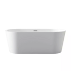 Banheira Freestanding RM Decor Basalto Imersão Branco 1,7m