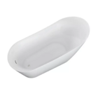 Banheira Freestanding RM Decor Carrara Lux Imersão Branco 1,8m