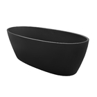 Banheira Freestanding RM Decor Imperium 170 Imersão Preto 1,7m