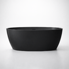 Banheira Freestanding RM Decor Imperium 170 Imersão Preto 1,7m