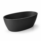 Banheira Freestanding RM Decor Imperium 170 Imersão Preto 1,7m