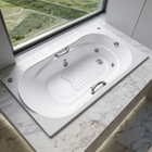 Banheira de Hidromassagem 150x80x45cm Búzios Confort Stamplas