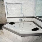 Banheira de Hidromassagem 155x214x45cm Kanthocril Confort Ouro Fino