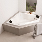 Banheira de Hidromassagem 155x214x45cm Kanthocril Confort Ouro Fino