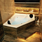 Banheira de Hidromassagem 155x214x45cm Kanthocril Confort Ouro Fino