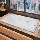 Banheira de Hidromassagem 170x80x40cm Goldline Confort Ouro Fino