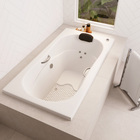 Banheira de Hidromassagem 170x90x55cm Mônaco Confort Stamplas