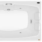 Banheira de Hidromassagem 183x113x42cm Mysia G2 (P1) Confort Plus Jacuzzi