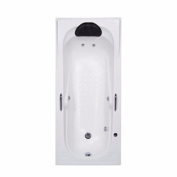 Banheira Hidromassagem Astra Bali Luxo 165cmx80cmx43cm - 02 J