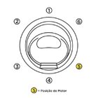 Banheira Hidromassagem Astra Firenze Luxo 140cmx140mx45cm - 0