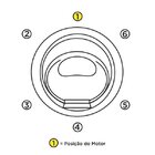 Banheira Hidromassagem Astra Firenze Luxo 150cmx150cmx45cm -