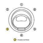 Banheira Hidromassagem Astra Firenze Luxo 150cmx150cmx45cm -