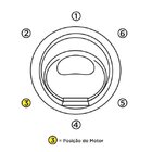 Banheira Hidromassagem Astra Firenze Luxo 180cmx180cmx45cm -