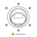 Banheira Hidromassagem Astra Firenze Luxo 180cmx180cmx45cm -