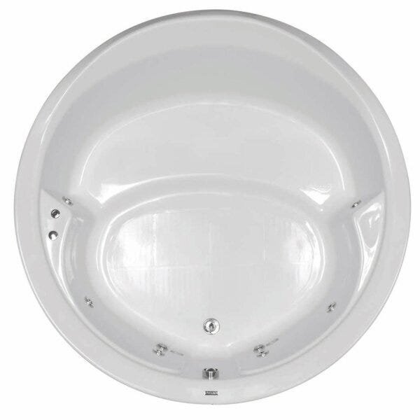 Banheira Hidromassagem Astra Firenze Super Luxo 140cmx140mx45