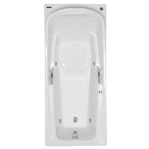 Banheira Hidromassagem Astra Italiana Super Luxo 180cmx80cmx4