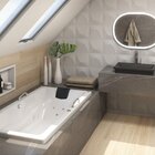 Banheira Hidromassagem Box Nuova Em Gel Coat Gran Luxo Com Aq