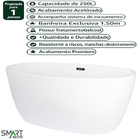 Banheira Imersao Freestanding De Luxo 1.50m