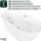 Banheira Imersao Freestanding Venezza 1.50m