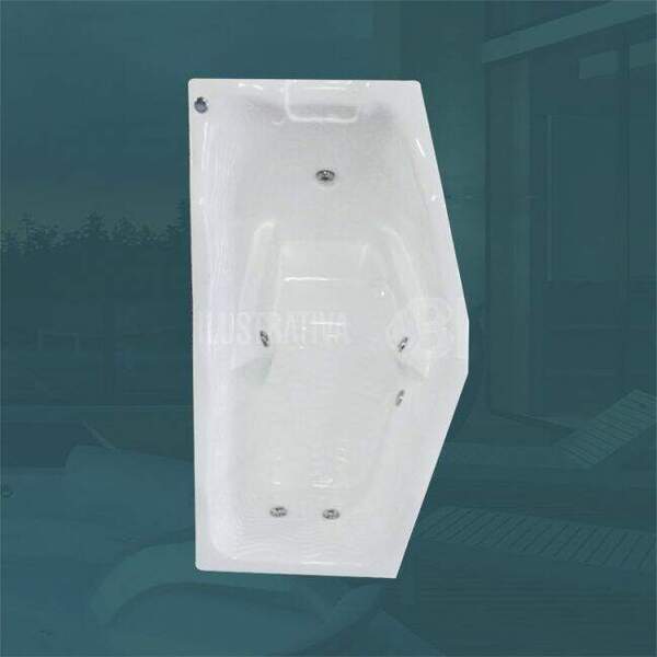 Banheira Individual Filipinas Com Hidro (0,91 x 1,61 x 0,59)