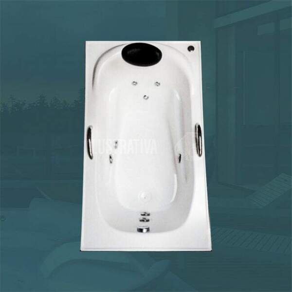 Banheira Individual Indonésia Completa Com Hidro Em Acrílico