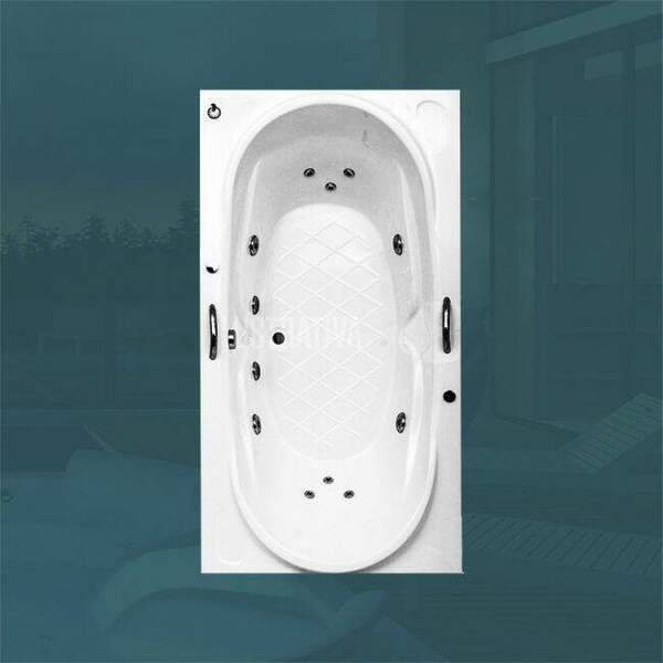 Banheira Individual Riviera Completa Com Hidro (1,00 x 1,81 x