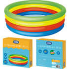 Banheira Inflável Circular 550 Litros Arco-iris Mor