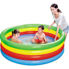 Banheira Inflável Circular 550 Litros Arco-iris Mor