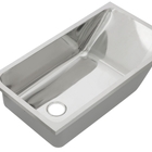 Banheira Inox Para Berçário 75x40x20cm - Construinox