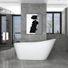 Banheira Luxo Freestanding Imersão Madrid Branco 1,7m Pex