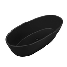 Banheira Luxo Freestanding Imersão Viena 170 Preto 1,7m Pex